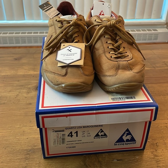 Made in France Le Coq Sportif Quartz Lea Maroquinerie (Rare) - Picture 2 of 9
